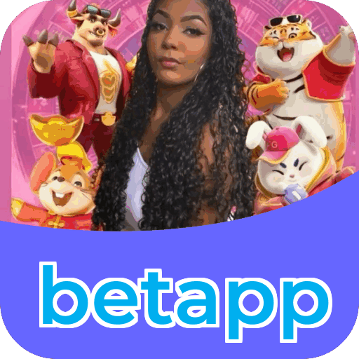 Interface do aplicativo betapp mostrando jogos disponíveis no iOS e Android